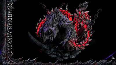 【預購】魔物獵人 收藏雕像 歷戰王鎖刃龍 X RZ睿智6