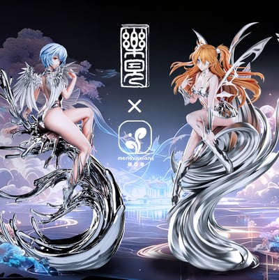 【預購】Eva新世紀福音戰士 至臻系列 明日香&綾波零 X 樂見+萌芽象1