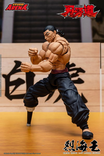 【預購】刃牙系列 烈海王 可動人偶 BHSA05 X Storm Collectibles8