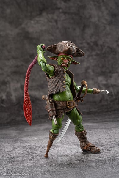 【預購】哥布林族系列 海盜哥布林 X HopDo Toys14