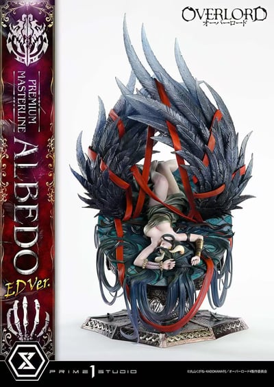 【預購】OVERLORD 不死者之王 Albedo 雅兒貝德ED Ver. PMOVL-02雕像 X  Prime 1 Studio ( P1S)8