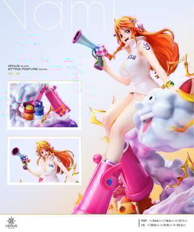 【預購】海賊王 雙比例 娜美 X Venus啟明6