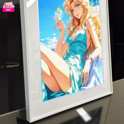 【預購】夏日風情 貝爾摩德 收藏超清精裱畫 X 阿喵畫社2
