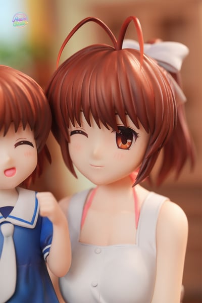 【售罄展示追加請私訊客服@toystationtw】CLANNAD 圓夢母女 古河渚與岡崎汐 X 喵嗚工作室5