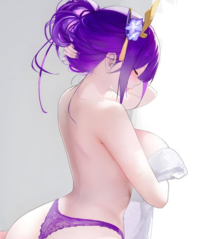 【預購】原神《背影雷電》動漫二次元裝飾畫 X H2工作室4