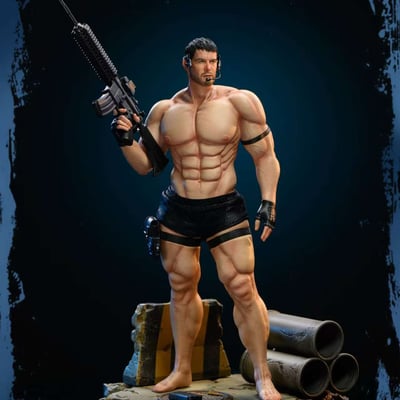 【預購】生化危機 克里斯-雷德菲爾德 X Biggest-Man(BM)1