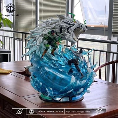 【現貨秒發】火影忍者 真男人之戰 凱vs鬼鮫 X 巨浪模玩8