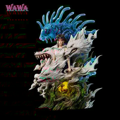 【預購】宮崎駿 藝術系列-幽靈公主 X WAWA-Studio1