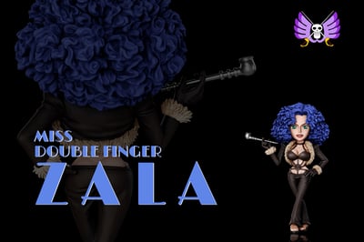 【預購】海賊王 巴洛克工作社第六彈 Miss雙手指-薩拉 X A+研究所2