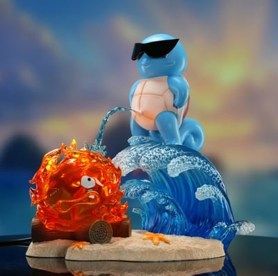 【預購】寶可夢+宮崎駿 夢幻聯動 傑尼龜+卡西法 X MMLAND喵喵島1