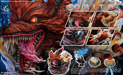 【預購】火影忍者 九尾虎皮帶土 X 圓火工作室5