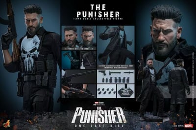 【預購】Marvel漫威《制裁者：最後一擊》可動人偶 TMS190 - 懲罰者 X HOTTOYS(HT)2