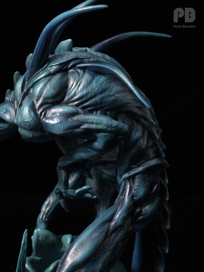 【預購】異形小雕像（可做筆架）X Pixel blender（PB）7