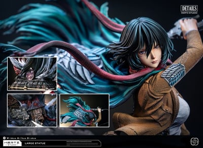 【補款】進擊的巨人 宿命之戰 三笠vs女巨人亞妮 X Hertz-Studio7