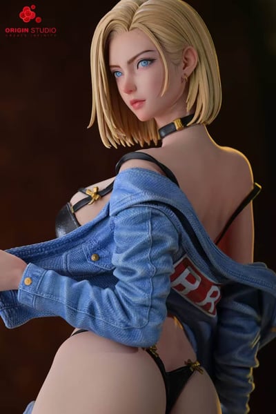 【預購】七龍珠 輕雕像女性格鬥家3—金髮女戰士18號 X ORIGIN2