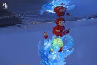 【現貨秒發】宮崎駿 吉卜力崖上的波妞 金魚の姬絆 X 神隱工作室6