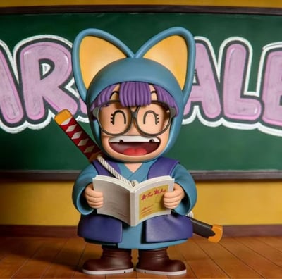 【售罄展示追加請私訊客服@toystationtw】怪博士與機器娃娃 阿拉蕾系列011 捧書阿拉蕾 X TOR-Studio1