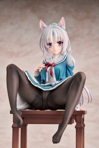 【售罄展示追加請私訊客服@toystationtw】千戀＊萬花 朝武芳乃 制服獸耳 X 上海光菱模型有限公司5