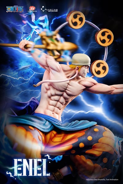 【預購】海賊王 雷神收藏級雕像《ENEL》X 光年工作室 正版授權8