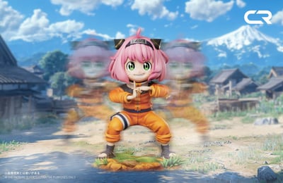 【售罄展示追加請私訊客服@toystationtw】間諜家家酒+火影忍者 雙配色 影分身鳴人安妮亞 X CR工作室4