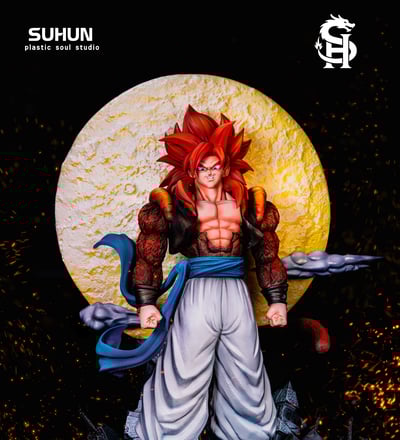 【預購】七龍珠 紅月 超四悟吉塔 X Plastic Soul塑魂1