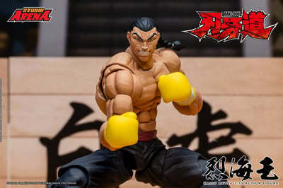 【預購】刃牙系列 烈海王 可動人偶 BHSA05 X Storm Collectibles17