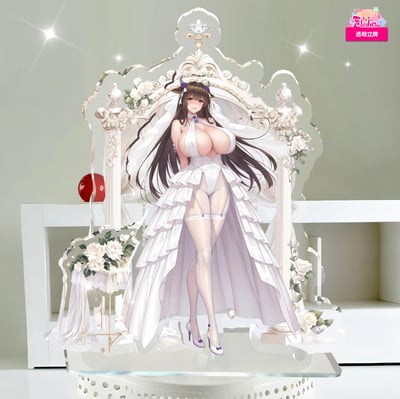 【預購】碧藍航線 立牌第二十二彈 婚紗㭴野&南達科他&奧古斯特 X 阿喵畫社2
