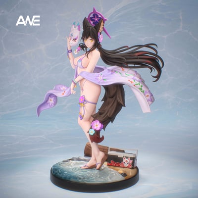 【售罄展示追加請私訊客服@toystationtw】蔚藍檔案-狐阪若藻 X ANE工作室1