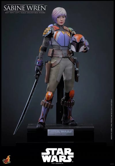 【預購】《星球大戰：義軍崛起》可動 莎賓·雷恩&埃茲拉·布里傑 X HOTTOYS(HT)4