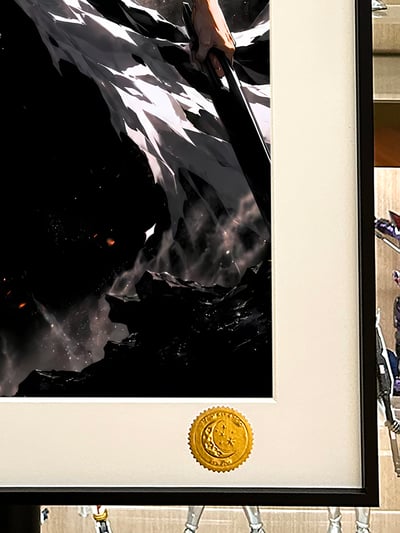【預購】死神《雙刀一護》動漫裝飾畫 X 星空工作室4