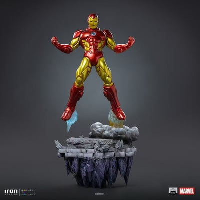 【售罄展示追加請私訊客服@toystationtw】Marvel漫威 MARCAS142726-10 鋼鐵人 X Iron Studios4