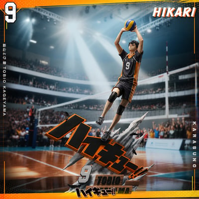 【預購】排球少年 球場上的王者-影山 X HIKARI1