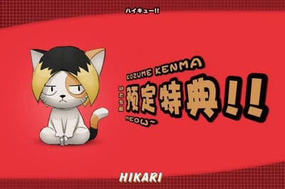 【現貨秒發】排球少年 排球boys 孤爪研磨 X HIKARI排球分部11