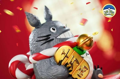 【現貨秒發】宮崎駿 招財系列第一彈 招財龍貓 X Hit Face砸臉7