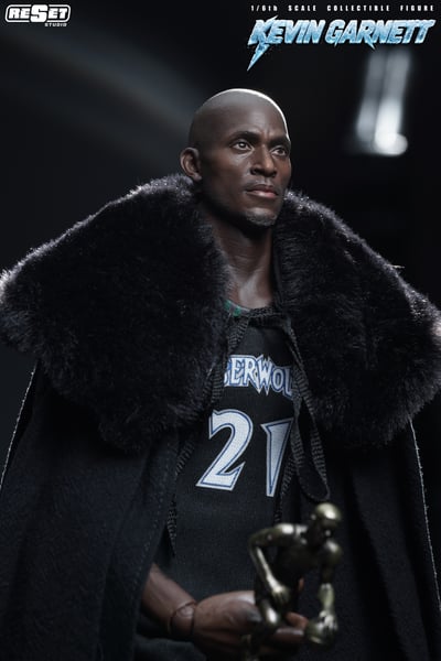 【預購】NBA 1/6收藏級可動人偶套裝 可動眼 森林狼MVP加內特 X Reset-Studio9