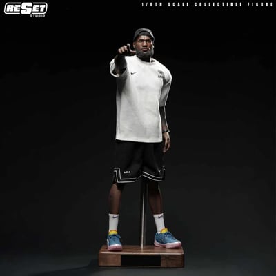 【預購】NBA 1/6收藏級可動人偶套裝 詹姆斯中國行 X Reset-Studio3