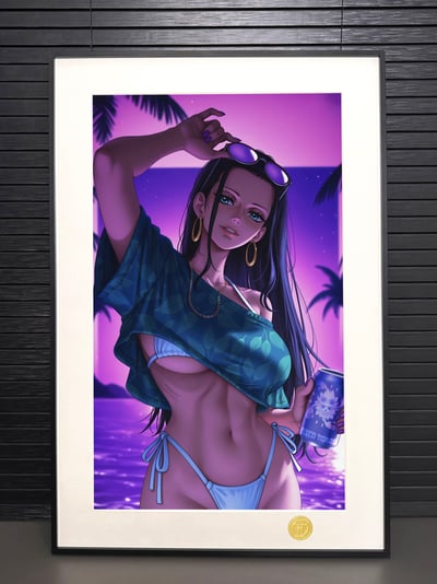 【預購】海賊王《GTA羅賓》動漫裝飾畫 X H2工作室3