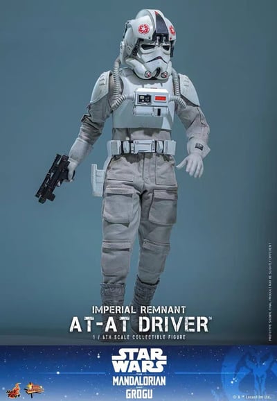 【預購】星際大戰《曼達洛人與古古》可動 MMS845 帝國殘余AT-AT駕駛員 X HotToys(HT)6