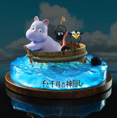 【售罄展示追加請私訊客服@toystationtw】宮崎駿 遇見系列 千與千尋-坊寶寶的劃行小隊 X 神隱工作室1