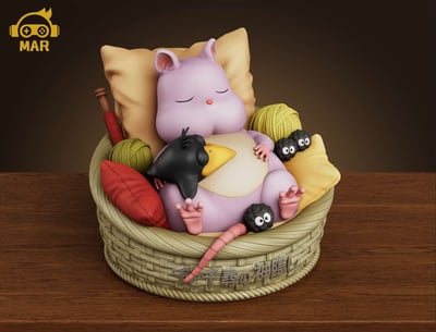 【預購】宮崎駿 籃子坊寶寶 X MAR模玩4