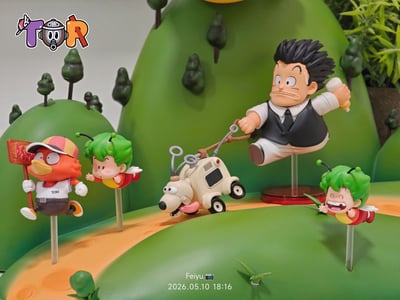 【售罄展示追加請私訊客服@toystationtw】怪博士與機器娃娃 WCF阿拉蕾系列016 機械狗博士 X TOR-Studio6
