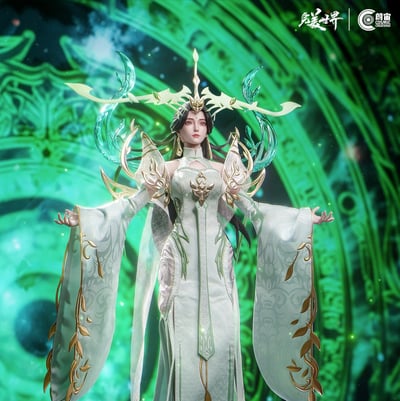 【預購】完美世界 可動人偶 CC9144 柳神 X CosmicCreations朗宙1