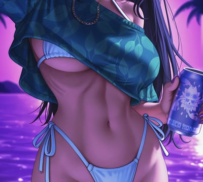 【預購】海賊王《GTA羅賓》動漫裝飾畫 X H2工作室5