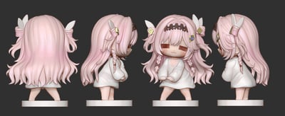 【售罄展示追加請私訊客服@toystationtw】鳴潮 第二彈 大婭&小婭 X FT工作室6