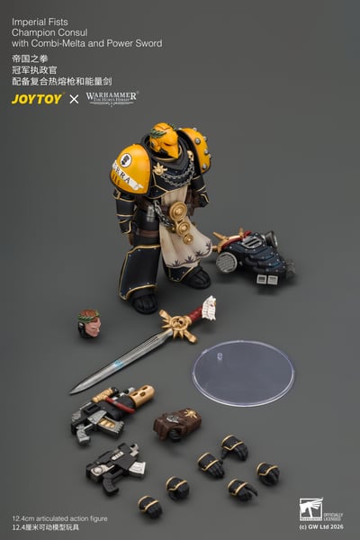 【售罄展示追加請私訊客服@toystationtw】帝國之拳 冠軍執政官 JT05121 X JOYTOY12
