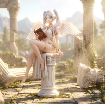 【預購】葬送的芙莉蓮 女雕系列 天使芙莉蓮 X EVE-Studio1