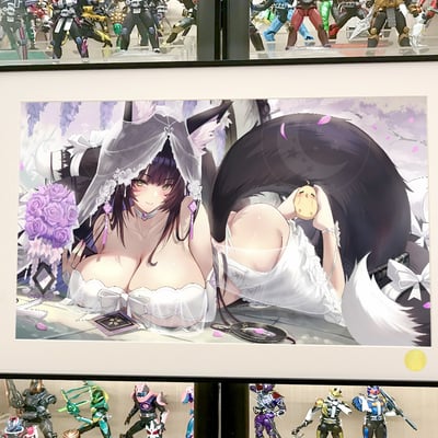 【預購】碧藍航線《躺姿武藏》遊戲動漫裝飾畫 X 星空工作室1
