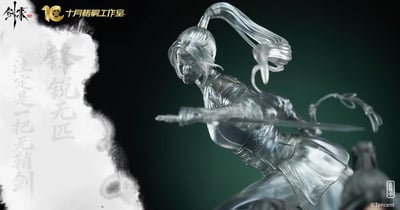 【預購】《劍來》動畫系列第一彈 寧姚雕像 X 十月梧桐+騰訊視頻 正版授權6