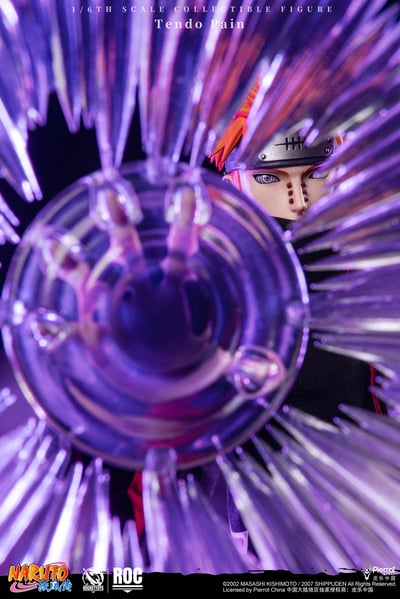 【售罄展示追加請私訊客服@toystationtw】《火影忍者 疾風傳》1/6可動人偶-佩恩天道 X Rocket Toys 正版授權5