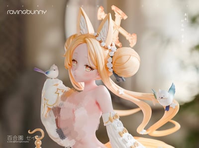 【預購】蔚藍檔案 國風旗袍系列No.1 百合園聖亞 X Raving Bunny7
